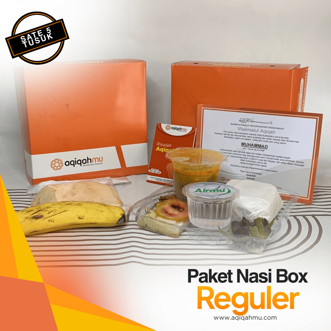 PAKET SATE NASI BOX REGULER